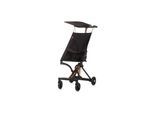 Chipolino Kinderwagen, Buggy Unique Aluminiumrahmen faltbar 3-Punkt-Gurt Tasche schwarz