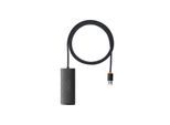 Baseus Hub 4in1 Lite Series USB to 4x USB 3.0 1m (Black) USB-Hubs - USB 3.0 - 4 - Schwarz
