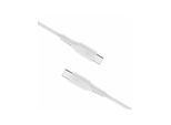 FIXED LIQUID Silicone cable 60W USB-C/C 2m White