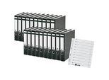 LEITZ® Ordner 1080, A4, 52 mm, Karton, Wolkenmarmor, 20 Stück + 1 x LEITZ® Trennblätter
