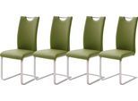MCA furniture Freischwinger »Paulo«, (Set), 4 St., Kunstleder, Stuhl belastbar bis 120 kg