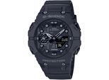 Smartwatch CASIO G-SHOCK, schwarz, Smartwatches, Smartwatch, Armbanduhr, Herrenuhr, Bluetooth, Stoppfunktion, Weltzeit,Resinarmband