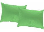 Dekokissen WIRTH "SUNBONE" Gr. 3, grün (grün, gemustert unifarben), B:40cm L:60cm, Polyester, Dekokissen_Sitzkissen_Kissenhüllen, Kissenhülle ohne Füllung, 2 Stück