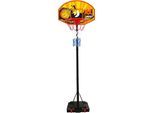 Basketballständer BEST SPORTING "Basketballständer höhenverstellbar von 205 - 265 cm", bunt (schwarz, orange), BallsportkörbeB:90cm H:265cm, Kunststoff, Stahl, B:90cm H:265cm