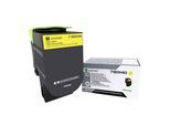Original Lexmark CX 417 de (71B0H40) Toner Gelb