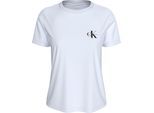 Calvin Klein Jeans T-Shirt »A- Logo CN 2 Pack Tee«, (Packung, 2er-Pack), Mit Rundhalsausschnitt