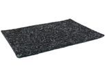 Nadelvliesteppich "MERLIN, Made in Netherlands", grau (anthrazit), B:200cm H:5,2mm L:500cm, Nadelfilz, PRIMAFLOR-IDEEN IN TEXTIL, Teppiche, Flachgewebe, Nadelvlies, meliert, besonders robust & strapazierfähig