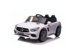 TPFLiving Elektro-Kinderauto Mercedes SL 65 AMG weiß