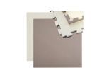 90x90cm XL Trainingsmatte - 25mm dicke Sportmatte mit Rand