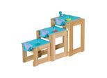 Happy People - Wasser-Spieltisch 3er Set - mit Schleusenfunktion Wasserspielzeug