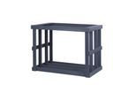 Westmann Holz Kaminholzregal Stephan Anthrazit 52x108x74 cm