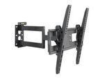 Mid.you Tv-Wandhalter , Schwarz , Metall , 46x10.5-54.5x54.5 cm , Wohnzimmer, TV Möbel, TV-Wandhalterung