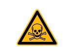 SafetyMarking Warnschild Aluminium SL 200 mm Warnung vor giftigen Stoffen ; wolk (11.0164)