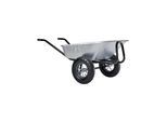 HAEMMERLIN Schubkarre Expert Twin verz. 150 L, Luftrad (306015201)