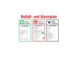 SafetyMarking Notfall- und Alarmplan B600xH400 mm Kunststoff ; wolk (43.A5975)