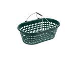 floraworld Gartenkorb 15 kg grün oval, m. Doppelklappbügel (011074)
