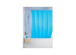 WENKO Duschvorhang 180x200, light blue antis. (20042100)