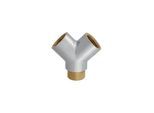 KIRCHHOFF MS Y-Verteilerstück, Chrom, 1/2"IG x 1/2"AG (989411155)