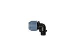 floraworld PP-Winkel-Rohr-Verschraub ung AG 19mm(3/4") für 25mm Rohr ; RAIN BIRD (22354)