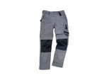 Excess Arbeitshose Champ, Gr. 58, grau/schwarz (592-2-41-23-GB-58)