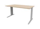 Schreibtisch ARLON-OFFICE, B 1400 x T 800 x H 730 mm, Eiche-Dekor