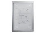 DURABLE Magnetrahmen selbstklebend WALLPAPER silber A4, 1 St.