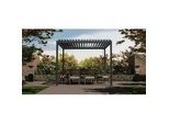 Gardenson Pergola , Metall , 360x240x300 cm , Europäischer Sicherheitsstandard , Sonnenschutz, Pavillons