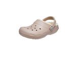 crocs Sandale Lined Clog mit flauschigem Futter und Fersenriemen