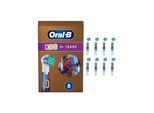 Oral-B EB10-8 Kids Spiderman Aufsteckbürsten 8er für Elektrische Kinderzahnbürste