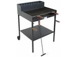 Cruccolini Fuocone Oliveto Maxi - Handgefertigter Grill aus Eisen für Holz und Kohle