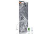 Marwona Naturstein Infrarotheizung 800 Watt inkl. Digitalthermostat I Energiesparende Infrarot Wandheizung I 5 Jahre Garantie I Made in Germany I Shadow Grey
