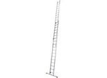 Krause Alu-Sprossenseilzugleiter ROBILO 129871, 2 x 18 Sprossen