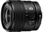 SONY Objektiv "SEL-15F14G", schwarz, B:6,66cm T:6,95cm Ø:6,66cm, Objektive