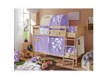 TiCAA Etagenbett Erni Country Kiefer Natur