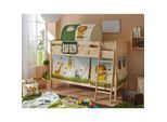 TiCAA Etagenbett Erni Country Kiefer Natur