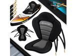 KESSER® Kajak-Sitz für SUP Board Stand Up Paddle Surfboard Sitz SUP Paddling Paddelboards Gepolsterte Sitz 32x38cm, Rückenlehne 51x45cm schnell und einfach montiert
