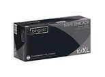 Schutzhandschuhe BINGOLD Nitril 35BLACK, Einweg, mikrotextuierte Fingerspitzen, puderfrei, Nitril, schwarz, Grösse XL, 100 Stück