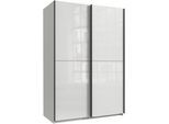 Wimex Kleiderschrank »Mugano, B/T/H 135 oder 180/65/198cm, Made in Germany«, (wähle Deine Ausstattung: Basic oder Premium!), 2 Schwebetüren mit oder ohne Spiegel, Metallgriffe