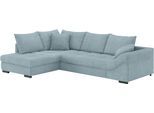 Mr. Couch Ecksofa "Allegro, L-Form" mit Hochschläfer-Bettauszug, wahlweise mit Kaltschaum