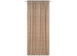 Ambiente Fertigvorhang , Taupe, Goldfarben , Textil , Graphik , 140x245 cm , Oeko-Tex® Standard 100 , für Stange und Schiene geeignet, mit Kombiband , Heimtextilien, Vorhänge, Fertigvorhänge, Sonstige Fertigvorhänge