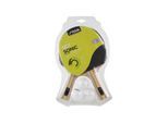 Stiga Table Tennis Set Sonic 2 Bats + 3 Balls