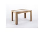 byLIVING Esstisch NORI, Breite 140 cm, Artisan Eiche (Eiche-Optik)/schwarz