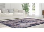 Teppich ARTE ESPINA "Vintage 8403" Gr. 4, blau, B:160cm H:9mm L:230cm, Polyester, Teppiche, Teppich, Kurzflor, Wohnzimmer