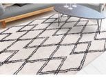 Hochflor-Teppich CALO-DELUXE "Elvar-3000" Gr. 6, beige (elfenbeinfarben), B:200cm H:27mm L:290cm, Kunstfaser, Teppiche, besonders weich durch Microfaser, Wohnzimmer