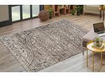 Teppich KAYOOM "Davio 400", grau, B:120cm H:13mm L:170cm, Polyester, Teppiche, Teppich
