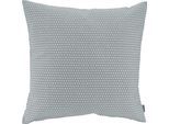 Dekokissen H.O.C.K. "Miss Dots Kissen", grün (lindgrün, gepunktet), B:50cm H:10cm L:50cm, Baumwolle, Polyester, Dekokissen_Sitzkissen_Kissenhüllen, mit Punkten, Kissenhülle mit Füllung, 1 Stück
