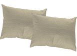 Dekokissen WIRTH "Torbole" Gr. 1, grün (lindgrün, meliert), B:40cm L:40cm, Baumwolle, Polyester, Dekokissen_Sitzkissen_Kissenhüllen, Kissenhülle ohne Füllung, 2 Stück