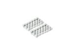 BOSCH Ersatzmikrofasertücher klein, Systemzubehör für Fenstersauger GlassVAC (F016800574)
