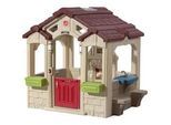 Ambia Garden Spielhaus , Braun, Beige , Kunststoff , 149.2x147x127 cm , EN 71, Ce , Freizeit & Co, Gartenspielzeug, Spielhäuser