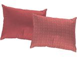 Dekokissen ADAM "Graphic Ventus", rot (dunkelrot, gemustert), B:60cm L:40cm, Baumwolle, Dekokissen_Sitzkissen_Kissenhüllen, mit feiner Struktur, Wendekissenhülle ohne Füllung, 1 Stück